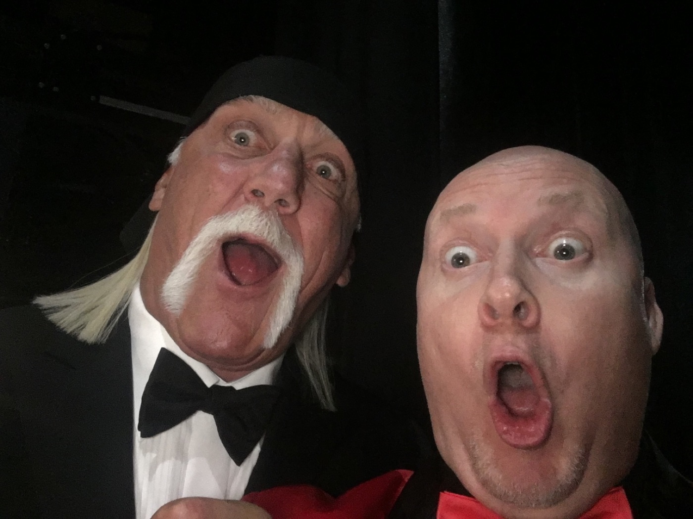 Kenny with Hulk Hogan